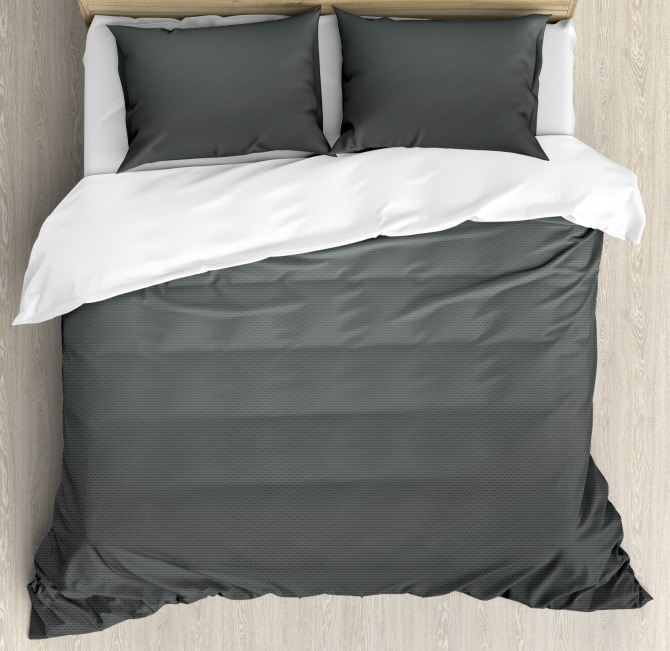 Plain Colored Dark Abstract Duvet Cover Set