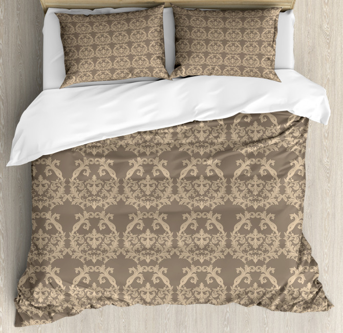 Flora Baroque Classy Duvet Cover Set