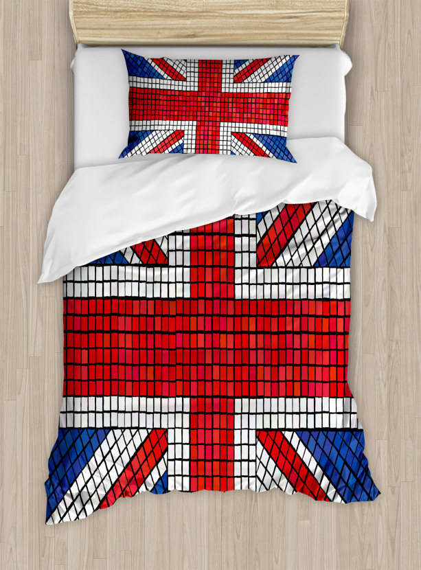 Mosaic British Flag Duvet Cover Set Nev 39125 S Jpg