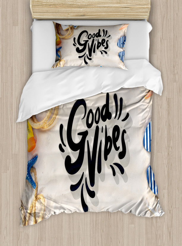 On The Beach Theme Duvet Cover Set