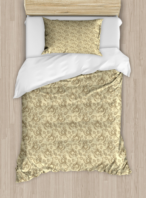 Silhouette Plants Leaf Duvet Cover Set Nev 65544 S Jpg