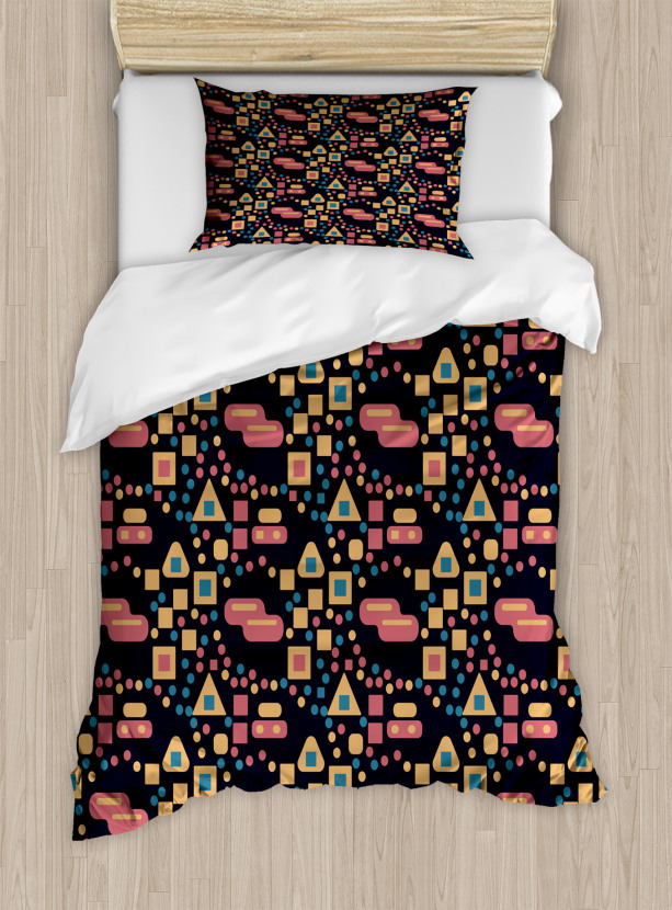 Trippy Figures Modern Duvet Cover Set Nev 70661 S Jpg