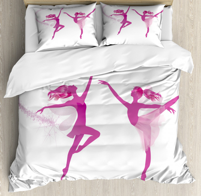 Ballerina Fairies Dancing Duvet Cover Set Nev 71150 Jpg