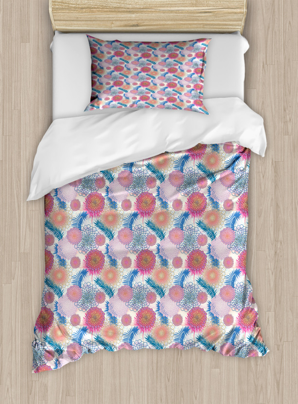 Colorful Mexican Flowers Duvet Cover Set Nev 72280 S Jpg