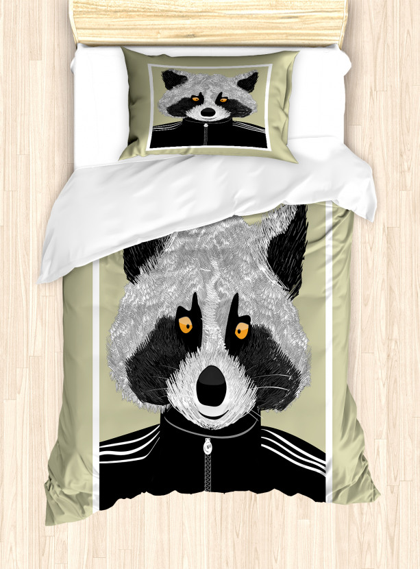 Sports Animal Gymnastics Duvet Cover Set