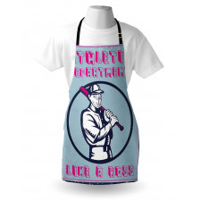 Retro Poster Art Like a Boss Apron