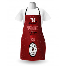 Hilarious Speed Limit Words Apron