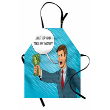 Shut up and Take My Money Man Apron