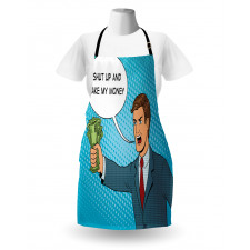 Shut up and Take My Money Man Apron