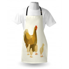 Polygonal Animal Art Apron