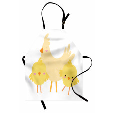 Happy Animals Doodle Apron