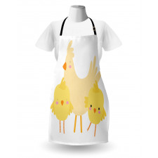 Happy Animals Doodle Apron