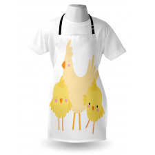 Happy Animals Doodle Apron