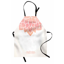 Meditation Lotus Flower Apron