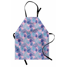 Hawaiian Party Botanical Art Apron