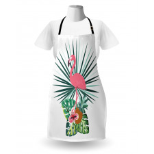 Pineapple Flamingo Botany Apron