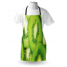 Macro Exotic Fruits Slices Apron