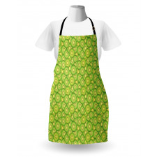 Exotic Fruit Slices Pattern Apron