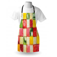 Square Slices of Fresh Food Apron