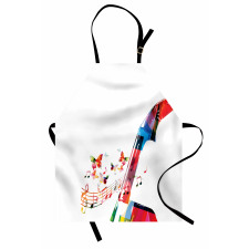 Creative Abstract Pegbox Art Apron