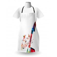 Creative Abstract Pegbox Art Apron