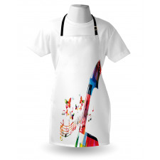 Creative Abstract Pegbox Art Apron