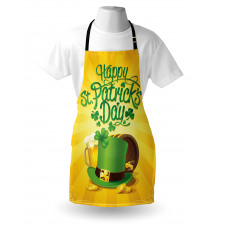 Beer Clover Leprechaun Apron