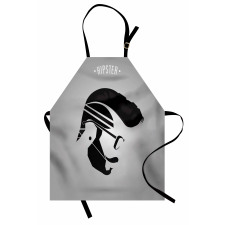 Male Hipster Art Apron