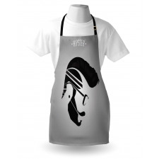 Male Hipster Art Apron