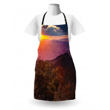 Blue Ridge Mountain Sky Apron