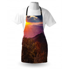 Blue Ridge Mountain Sky Apron