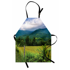 Rural Old Fence Photo Apron