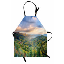 Autumn Outdoor Scene Apron