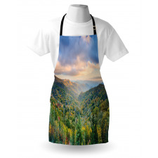 Autumn Outdoor Scene Apron