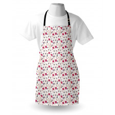 Calm Tones Wildflowers Art Apron