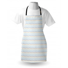 Chevron Abstract Curves Art Apron