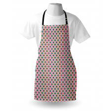 Retro Look Abstract Motif Art Apron