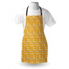 Fruits and Vegetables Pattern Apron