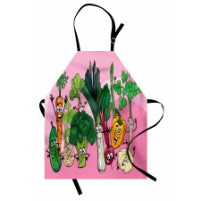 Happy Healthy Food Image Apron