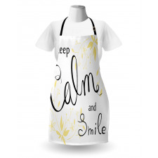 Positive Cursive Words Apron