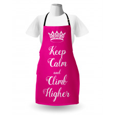 Climb Higher Queen Crown Apron