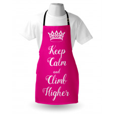 Climb Higher Queen Crown Apron