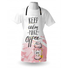 Strokes Make Coffee Apron