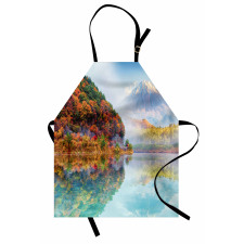 Foggy Climate in Autumn Time Apron