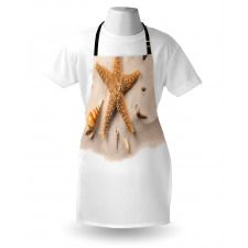 Close up Shot Seashells Apron