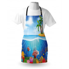 Lionfish and Coral Reefs Apron