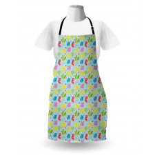 Colorful Seaweed Coral Apron