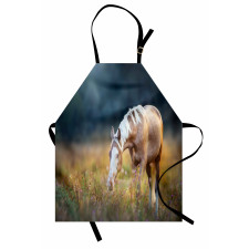 Palomino Horse Grazing Apron