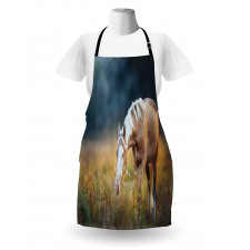 Palomino Horse Grazing Apron