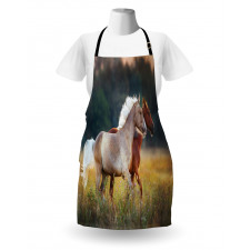 Horses Run Apron